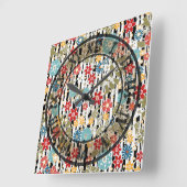 acrylwandklok vierkante klok (Hoek)