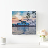 acrylwandklok vierkante klok (Huis)