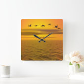 acrylwandklok vierkante klok (Huis)