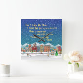 acrylwandklok vierkante klok (Huis)