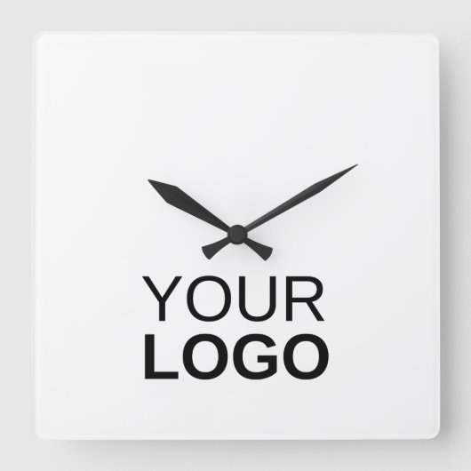 acrylwandklok vierkante klok (Voorkant)