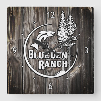 acrylwandklok vierkante klok