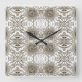 acrylwandklok vierkante klok (Voorkant)