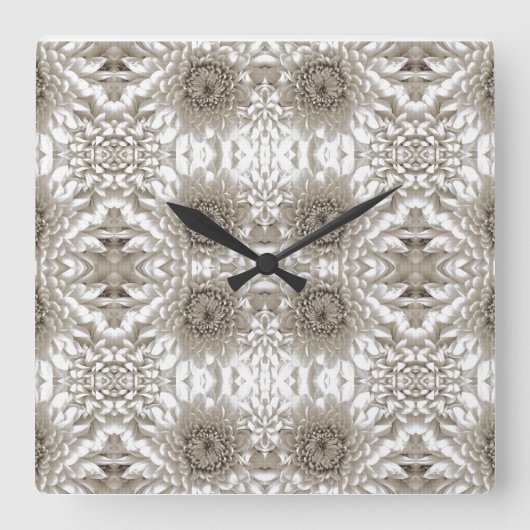 acrylwandklok vierkante klok (Voorkant)