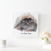 acrylwandklok vierkante klok (Huis)