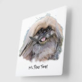 acrylwandklok vierkante klok (Hoek)