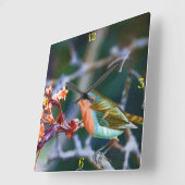acrylwandklok vierkante klok (Hoek)