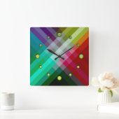 acrylwandklok vierkante klok (Huis)