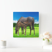 acrylwandklok vierkante klok (Huis)