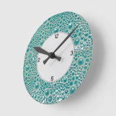 Acrylwandklok voor badkamer ronde klok (Hoek)