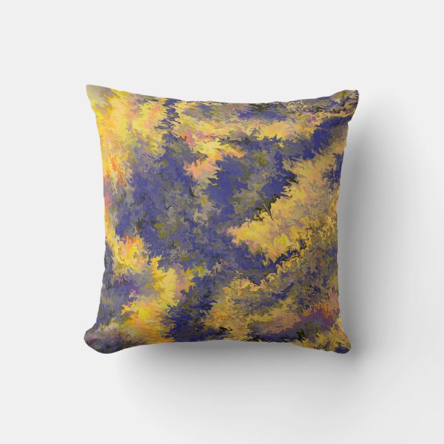 Acrylzuur, Bronze, Gold, zwart, kristallen / Kussen (Voorkant)