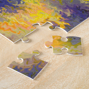 Acrylzuur, Bronze, Gold, zwart, kristallen / Legpuzzel