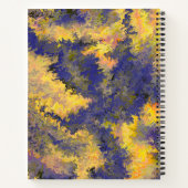 Acrylzuur, Bronze, Gold, zwart, kristallen / Notitieboek (Achterkant)