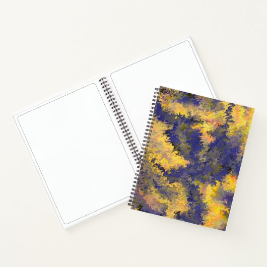 Acrylzuur, Bronze, Gold, zwart, kristallen / Notitieboek (Binnen)