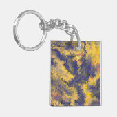 Acrylzuur, Bronze, Gold, zwart, kristallen / Sleutelhanger (Voorkant Links)