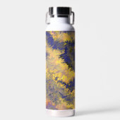 Acrylzuur, Bronze, Gold, zwart, kristallen / Waterfles (Voorkant)