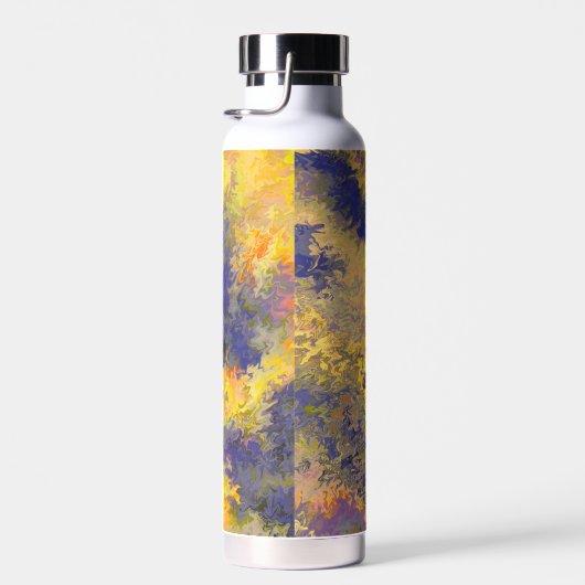 Acrylzuur, Bronze, Gold, zwart, kristallen / Waterfles (Rechts)