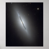 ACS-Afbeelding van NGC 5866 Poster (Voorkant)