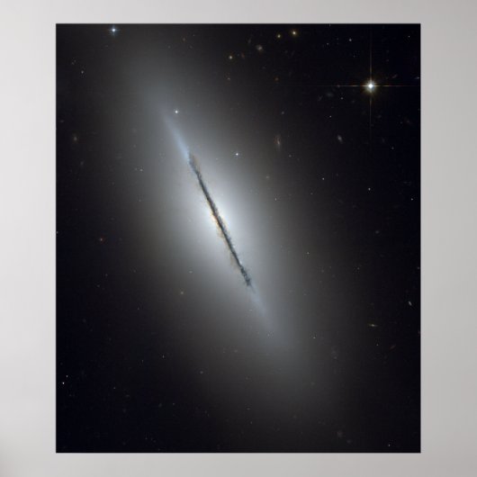 ACS-Afbeelding van NGC 5866 Poster (Voorkant)