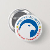 ACS Nieuwe Logo Ronde Button 5,7 Cm (Voorkant /achterkant)