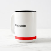 ACS Sisterhood Black/Red Mok (Voorkant links)