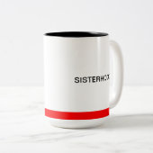 ACS Sisterhood Black/Red Mok (Voorkant rechts)