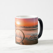 Act As If Herstelmotto Sunrise Mok (Voorkant rechts)