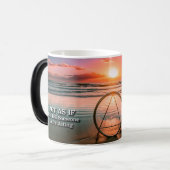 Act As If Herstelmotto Sunrise Mok (Voorkant links)