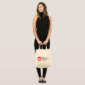 ACT Greyhound Support Network Logo Canvas tas (Voorkant (model))