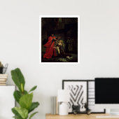 Act I, scène 3: Desdemona knielt op haar vaders Poster (Thuiskantoor)