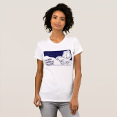ACT Klassieke Logo - Blauw (vrouwen) T-shirt (Voorkant volledig)