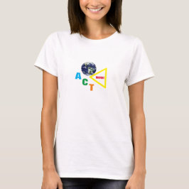 Act NU! & Red Planet /extinction rebellie T-shirt