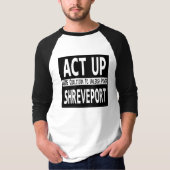 Act-up Shopenbaarport T-shirt (Voorkant)
