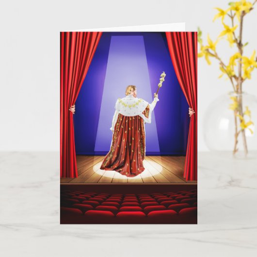 Act Your Age Verjaardag Kaart (Gele Bloem)