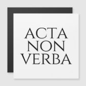 Acta Non Verba (Voorkant / Achterkant)