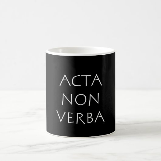 Acta non verba koffiemok (Center)