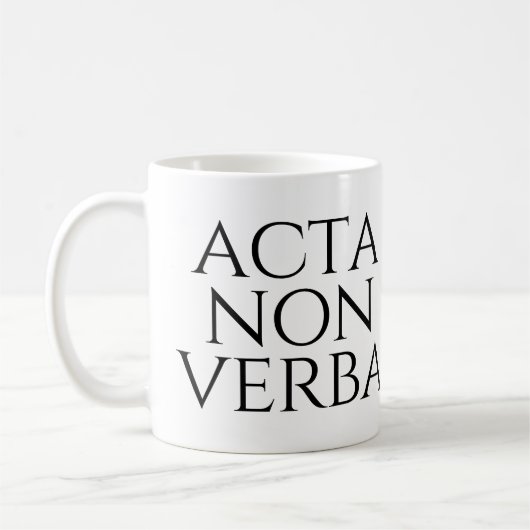 Acta Non Verba Koffiemok (Links)