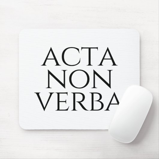 Acta Non Verba Muismat (Met muis)