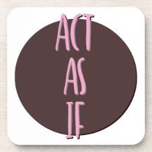 Acteer Alsof Herstel Slogan