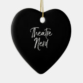 Acter Acter Lover Actress Nerd Keramisch Ornament (Rechts)