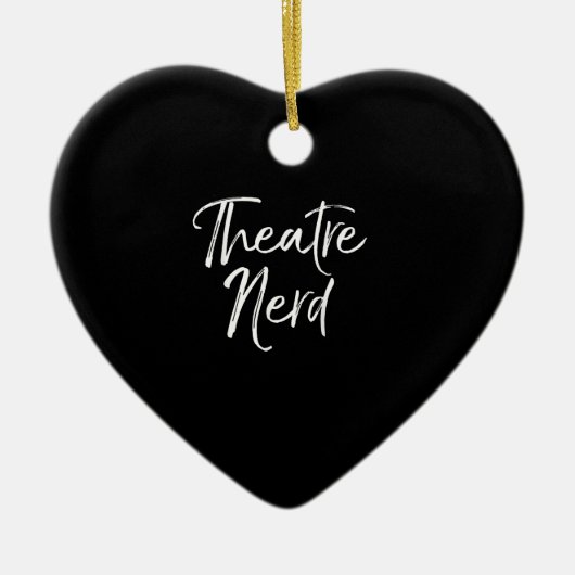 Acter Acter Lover Actress Nerd Keramisch Ornament (Voorkant)