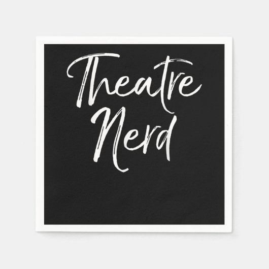 Acter Acter Lover Actress Nerd Servet (Voorkant)