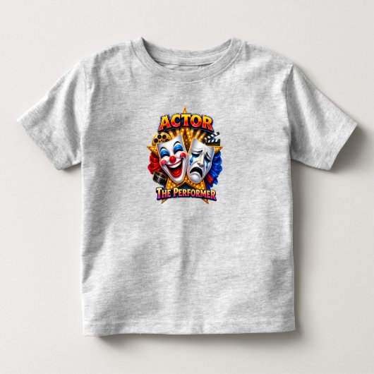 Acteur - De Uitvoerder Fijne Jersey Kinder Shirts (Voorkant)