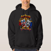 Acteur - De Uitvoerende Man Donker  Hoodie (Voorkant)