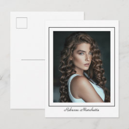 Acteur Foto Postkaart Rand Acteurs Promo Prints