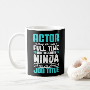 Acteur Functie Titel Beroep Kunstenaar Skills Thea Koffiemok