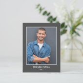 Acteur Headshot Foto Postkaart (Staand voorkant)