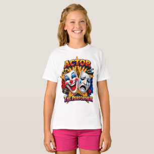 Acteur - Het Performer Girl's T-shirt