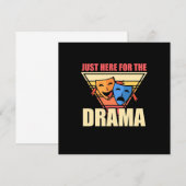 Acteur is hier alleen voor het drama kaart (Voorkant / Achterkant)