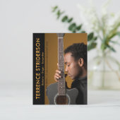 Acteur Model Muzikant Comp Zed Kaart Promotionele (Staand voorkant)